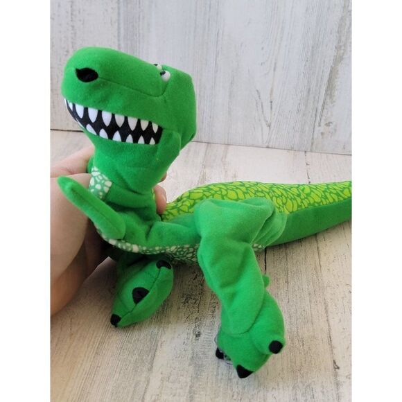 Toy Story Rex dinosaur hand puppet plush toy figure - Picture 4 of 6